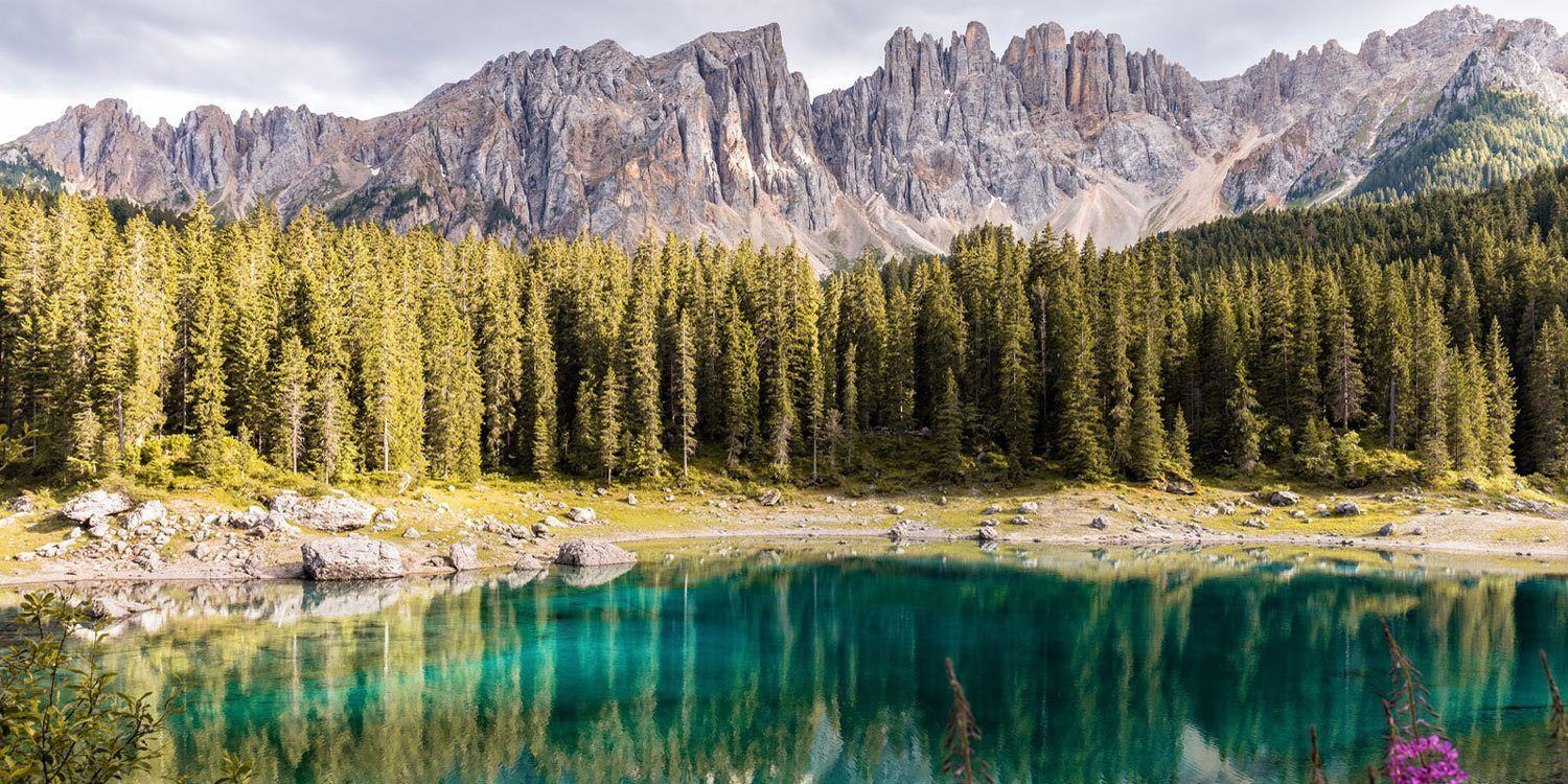 Landscape Photo - Mountains And Lake