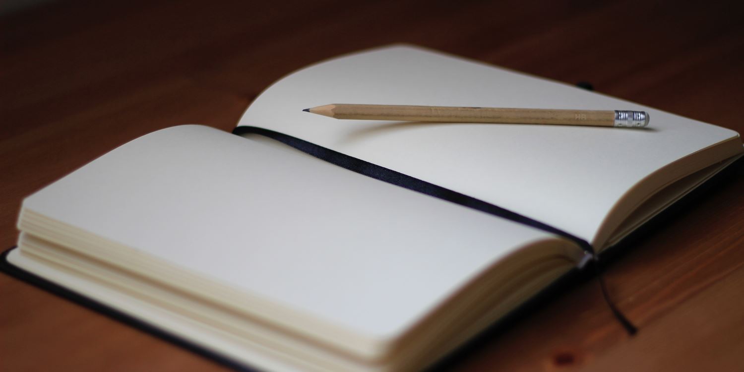 Notebook and Pencil