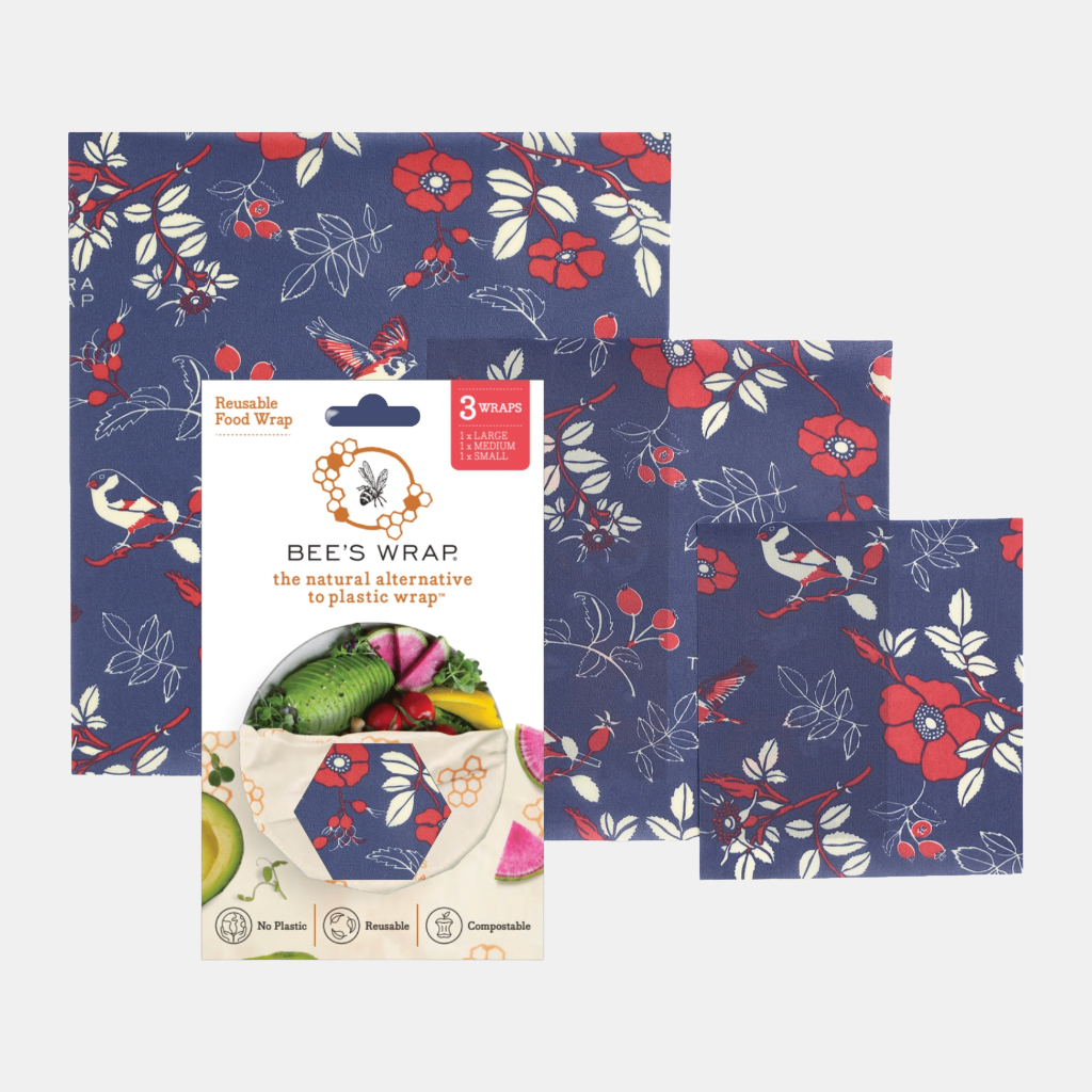 Bee's Wrap Food Wrap Assorted 3 Pack (S, M, L)