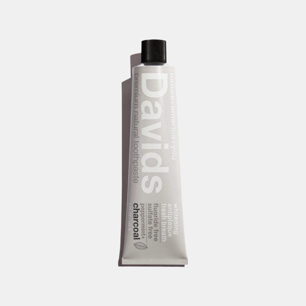 Davids - Natural Toothpaste_Charcoal+Peppermint