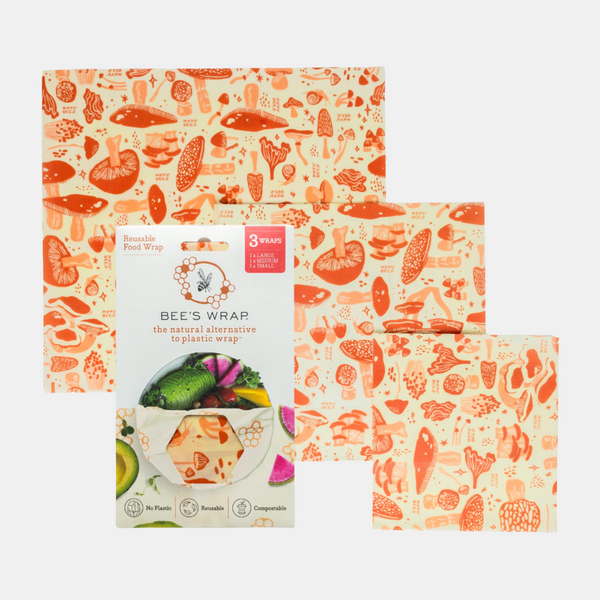 Bee&#39;s Wrap Food Wrap Assorted 3 Pack (S, M, L)