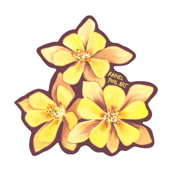 NoSo Patches: Yellow Columbine