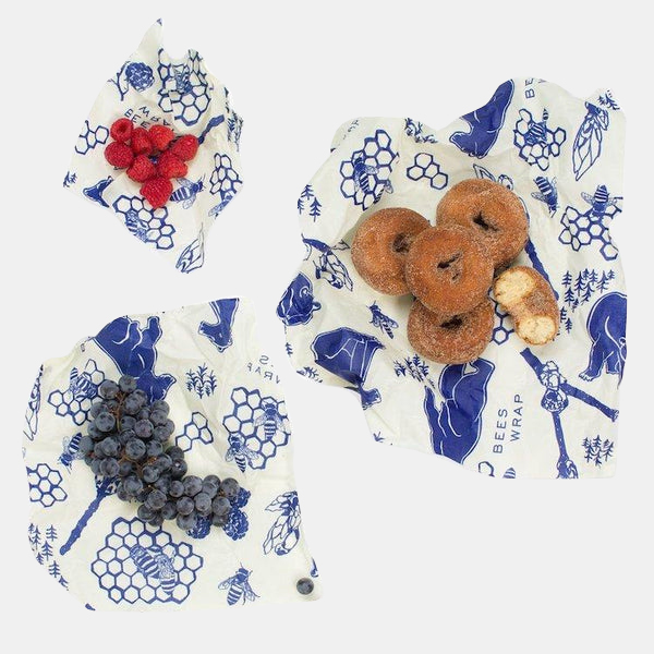 Bee's Wrap Food Wrap Assorted 3 Pack (S, M, L)