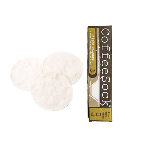 CoffeeSock - Organic Cotton Coffee Filters