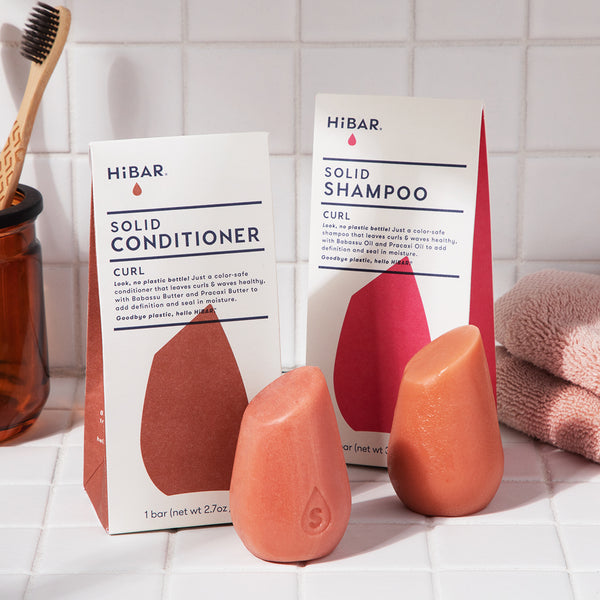 HiBAR - Curl Shampoo &amp; Conditioner Bars