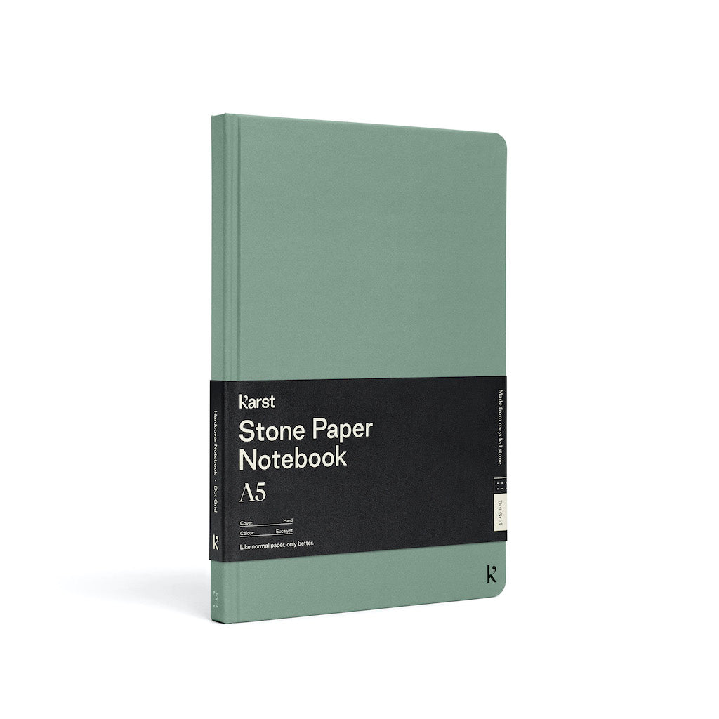 Karst Hardcover A5 Notebook - Eucalypt