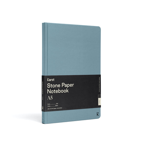 Karst Hardcover A5 Notebook - Glacier