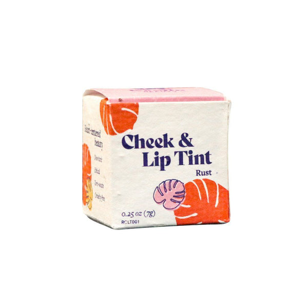 Cheek &amp; Lip Tint_Rust_Packaging