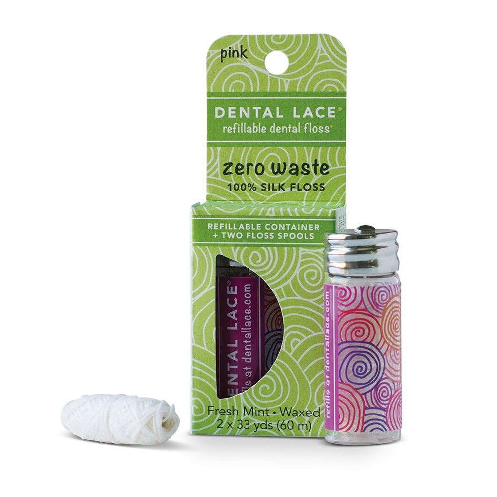 Zero Waste Refillable Silk Floss Bundle - 4 Container Pack