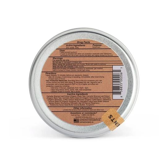Raw Elements Face+Body Sunscreen_back