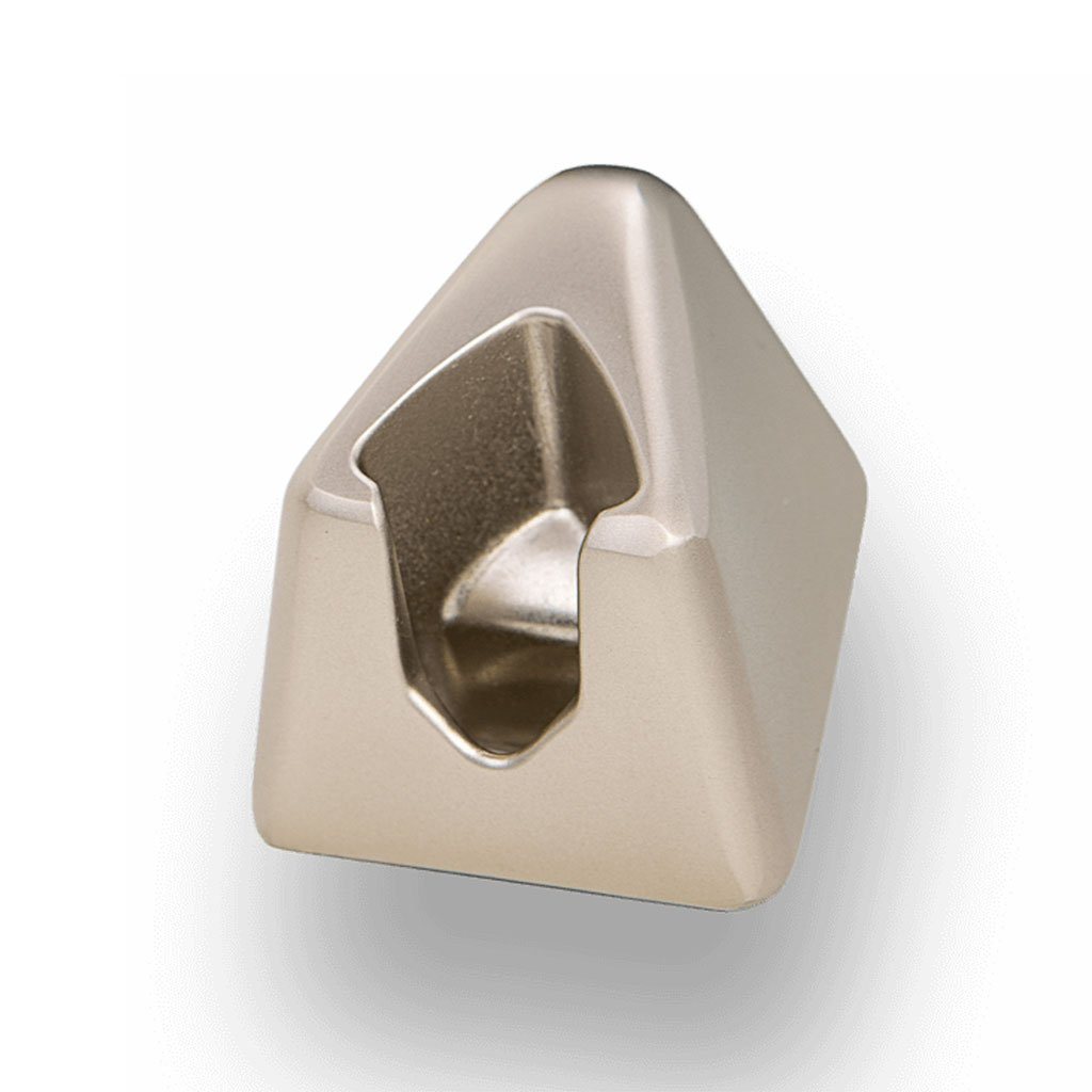 Leaf Razor Stand_Silver Finish