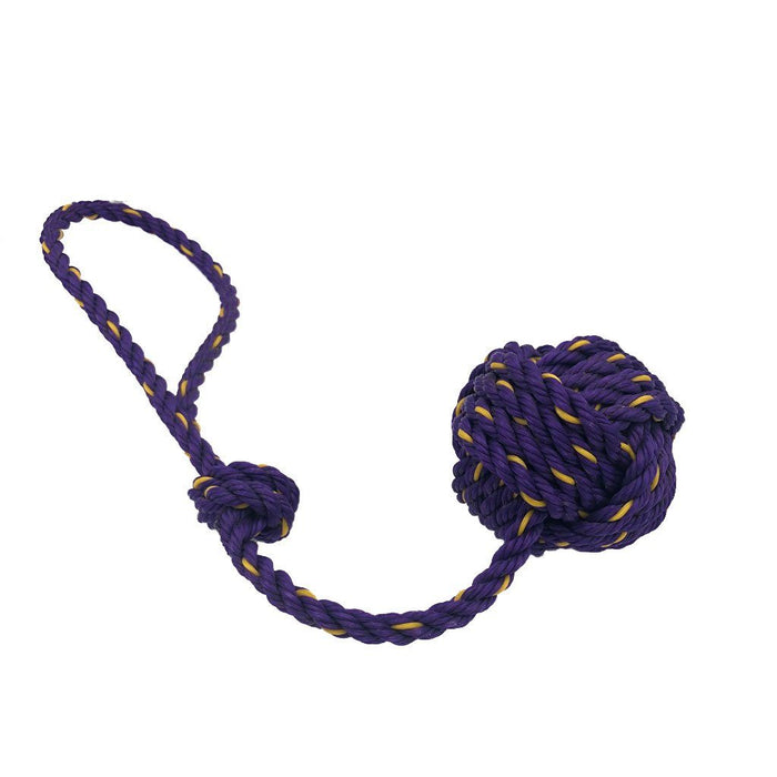Lobster Rope Dog Toy - Purple