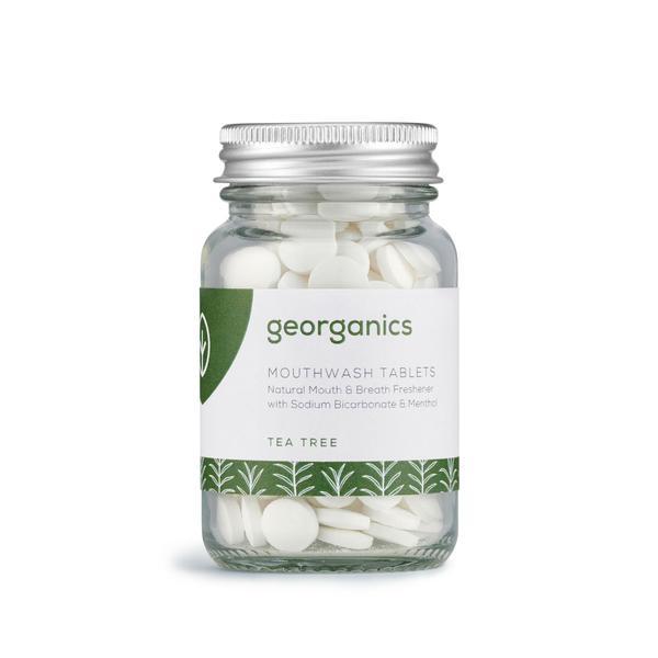 Georganics Tea Tree Mouthwash Tablets